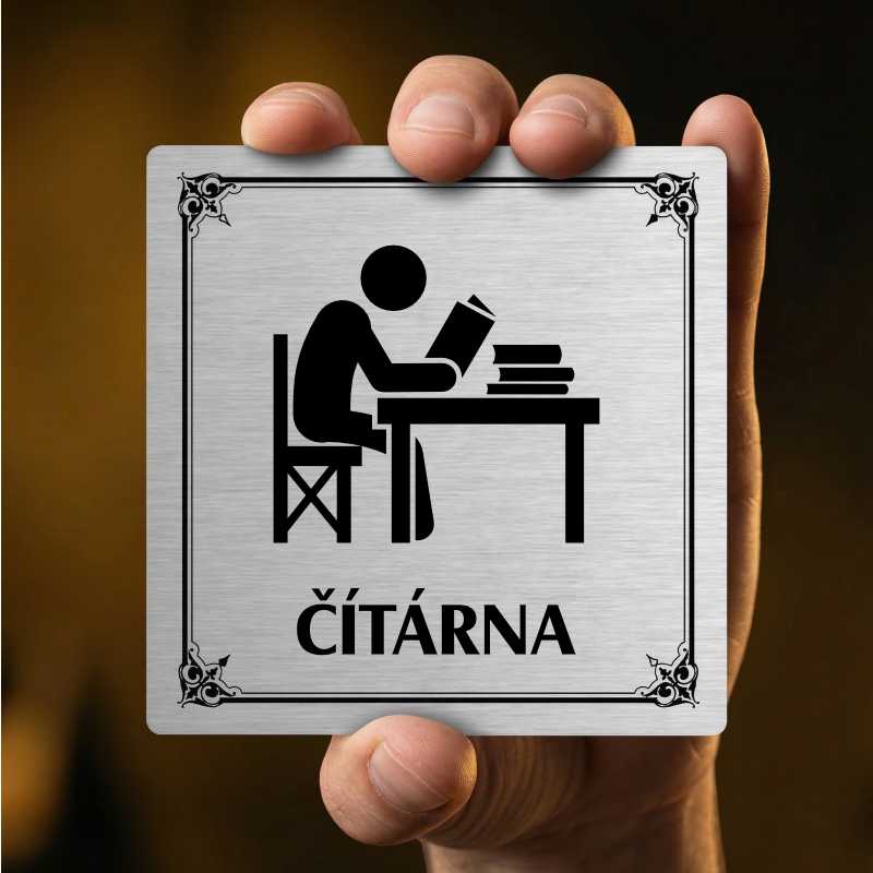 Piktogram Čítárna